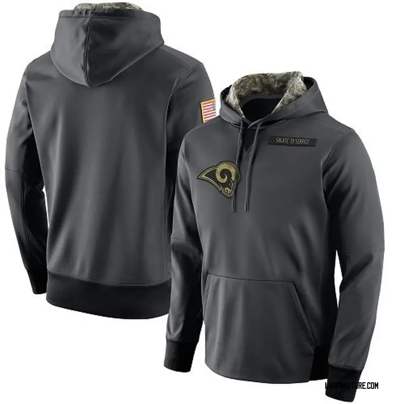 los angeles rams salute to service hoodie