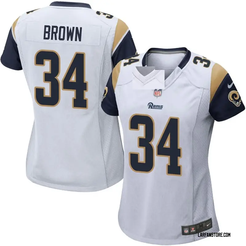 white rams jersey